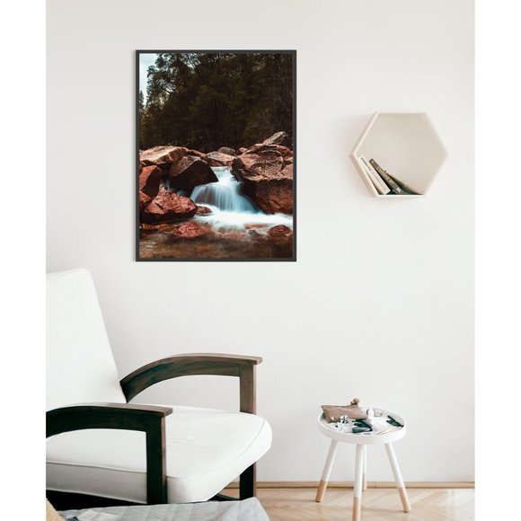 Merced River in Yosemite National Park, USA Waterfall Wall Art Design - Picture 4 of 9